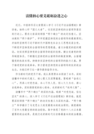 读懂核心要义砥砺奋进之心60