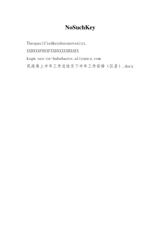 民政局上半年工作总结及下半年工作安排（区县）