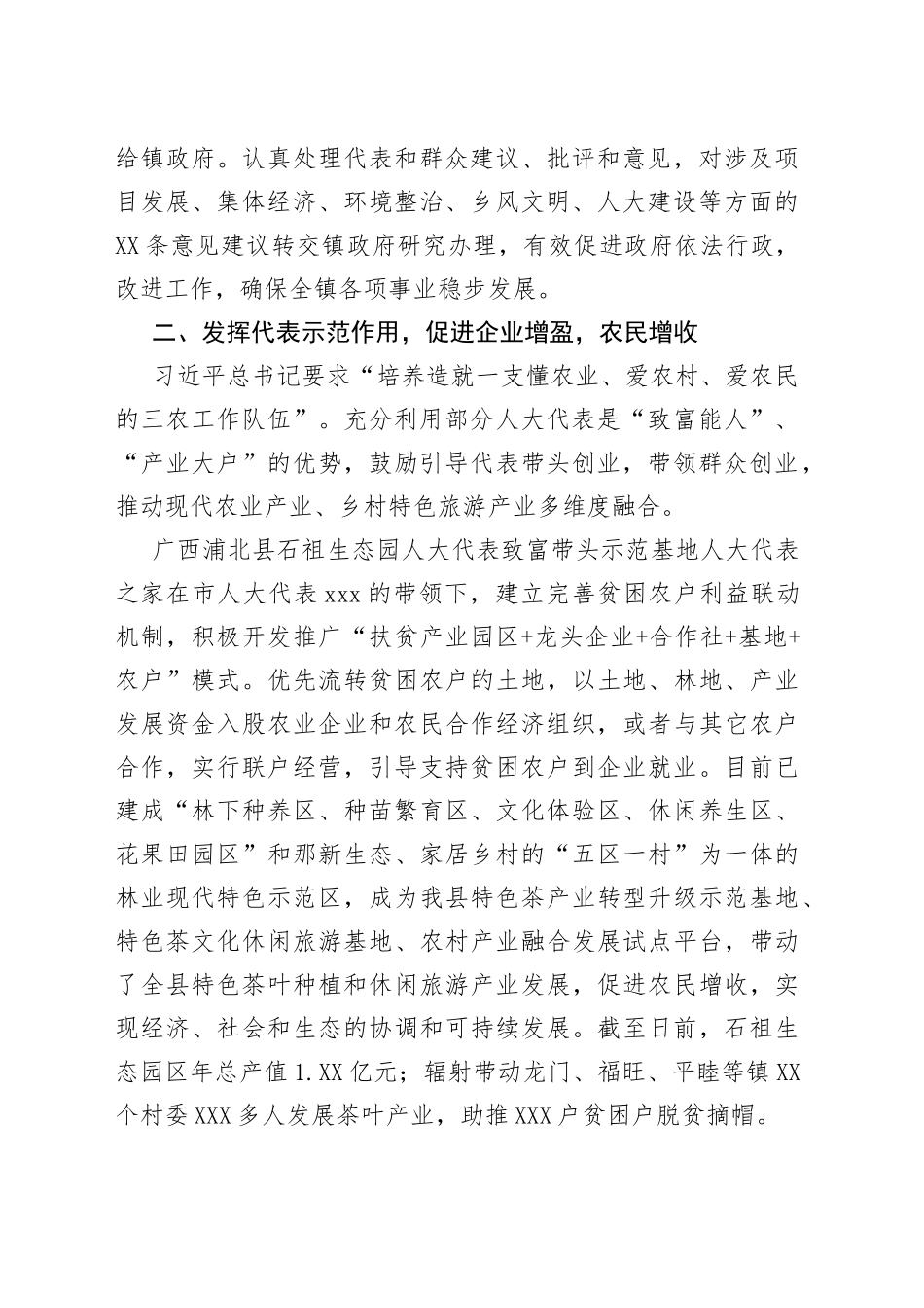 在全市人大代表工作经验交流会上的发言_第2页