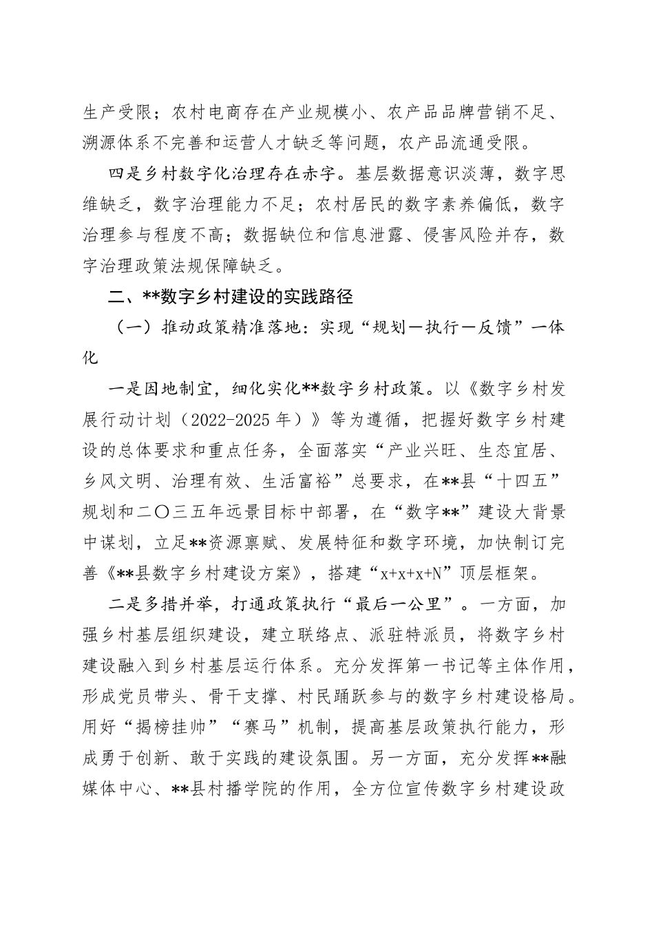 数字乡村建设调研报告_第2页