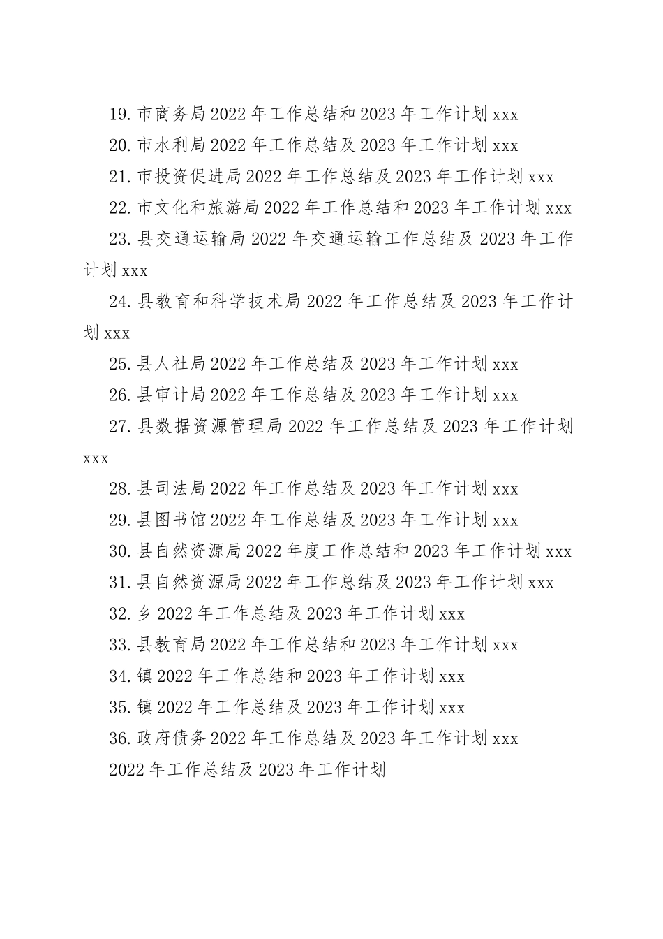 2022年工作总结及2023年工作计划合集（36篇）_第2页