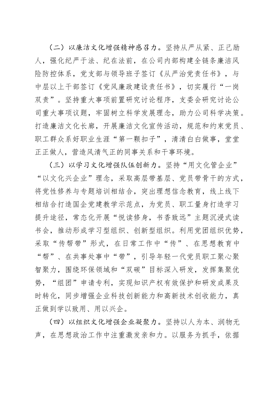 国企集团党建文化建设经验交流_第2页