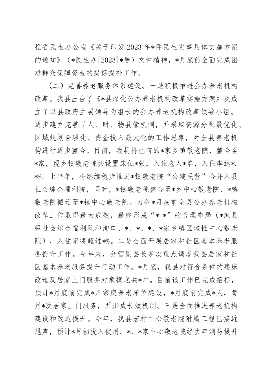 民政局2023年第一季度工作总结_第2页