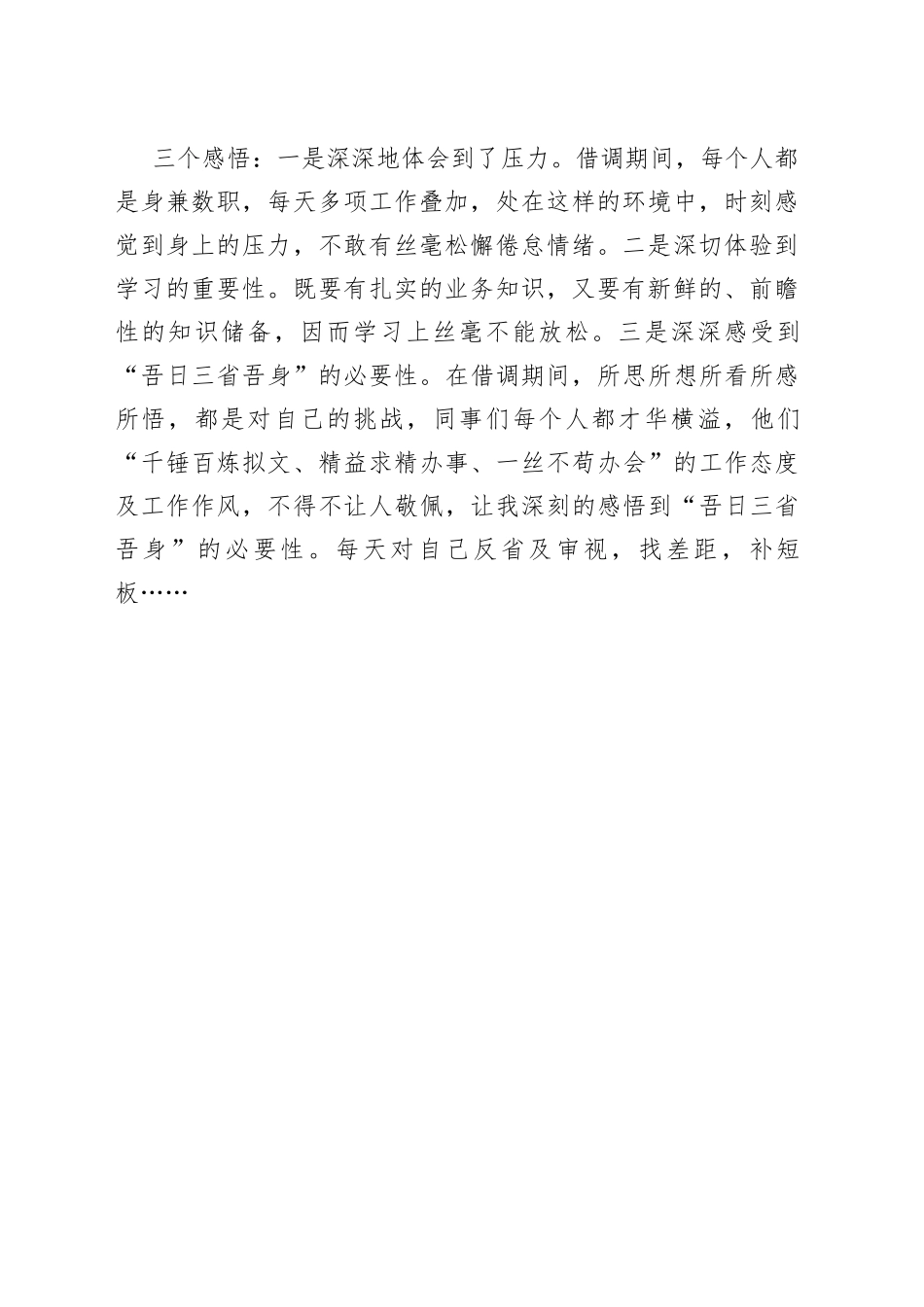 借调工作总结_第2页