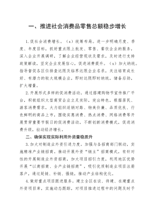 区商务局2023年工作要点