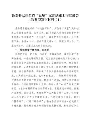 五星党支部创建工作经验材料合集