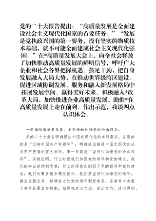学习党的二十大精神心得体会（深刻理解中国式现代化理论）