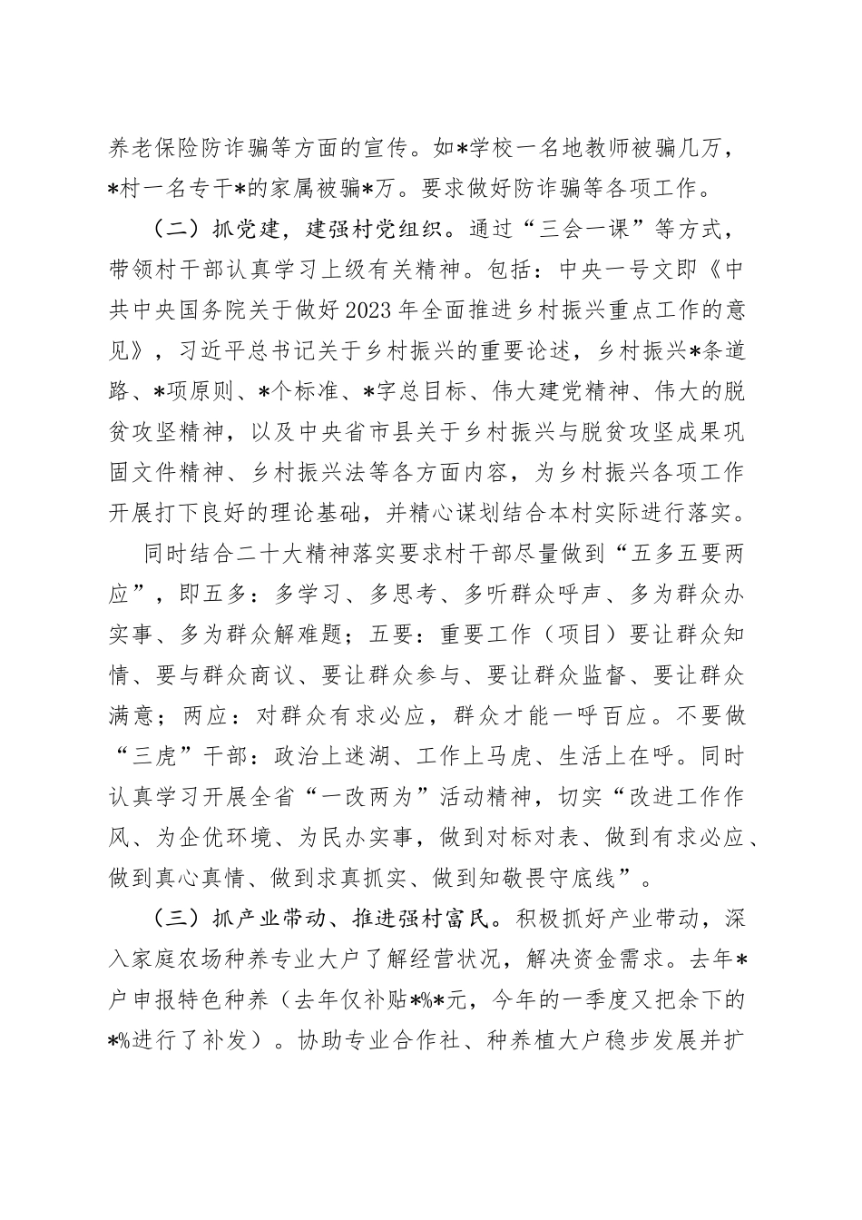 驻村工作队2023年第一季度工作总结_第2页