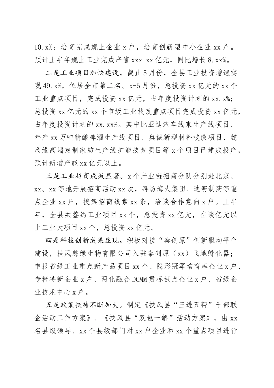 2023年上半年乡村振兴工作自查报告（20230713）_第2页