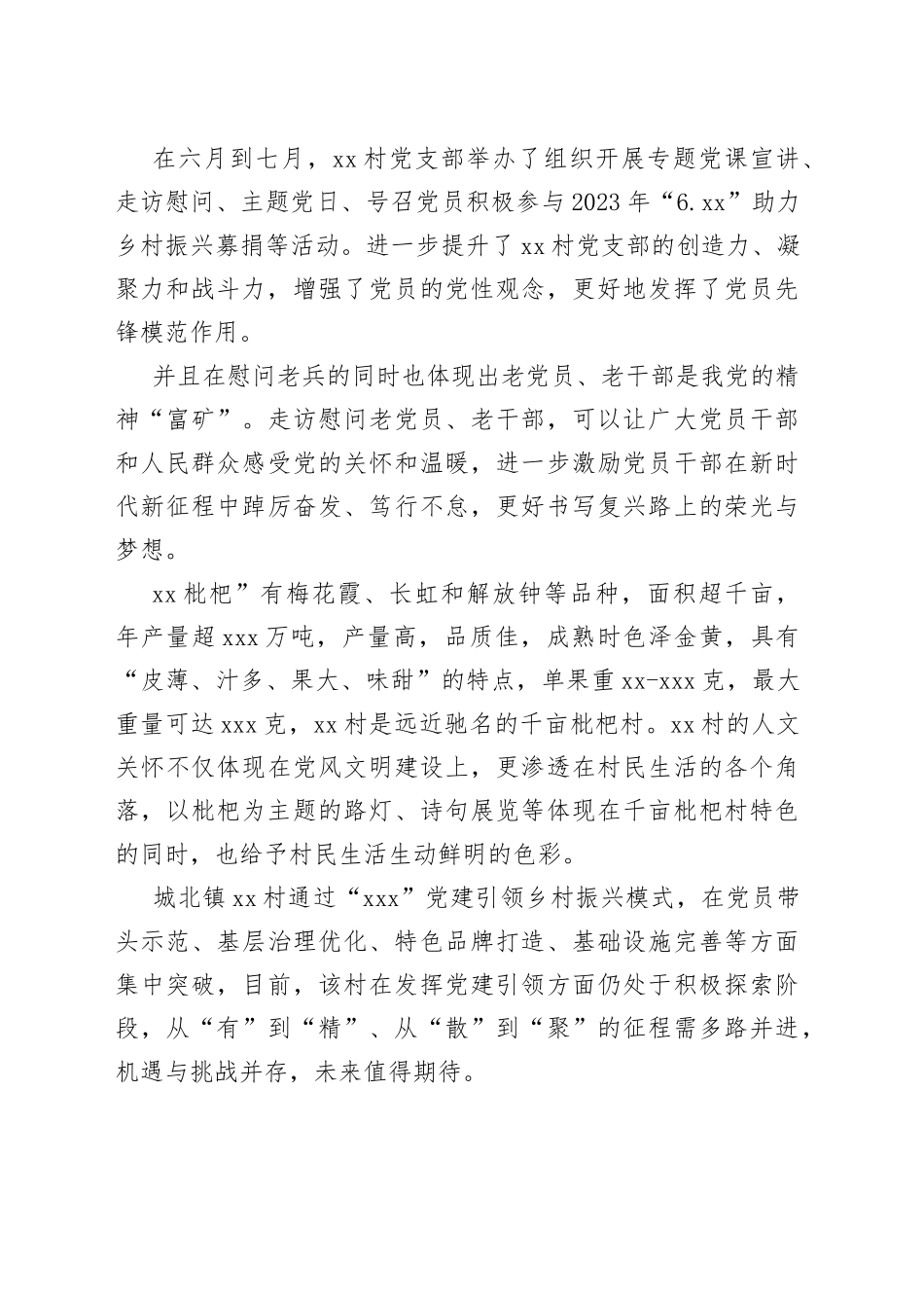 村党建工作总结（20230807）_第2页