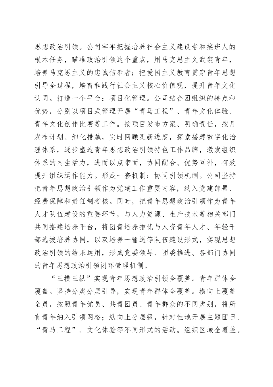 国企在青年人才队伍建设工作座谈会上的交流发言_第2页