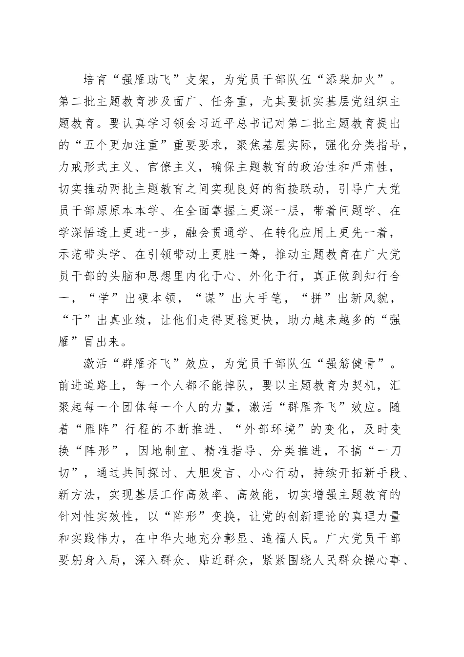 绘就主题教育“雁阵图”_第2页