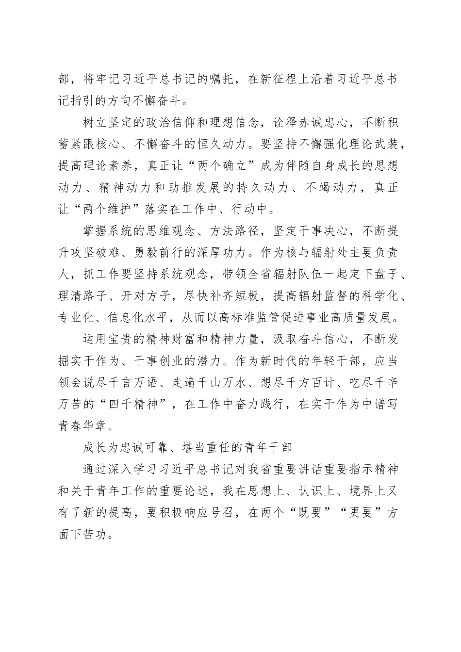 生态环境系统青年干部座谈会发言（13篇）_第2页