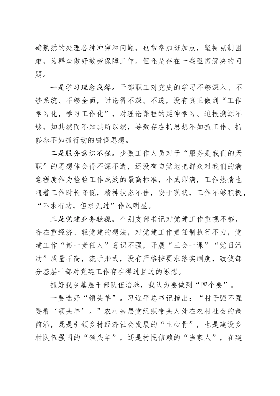 以高质量党建引领农村队伍建设_第2页