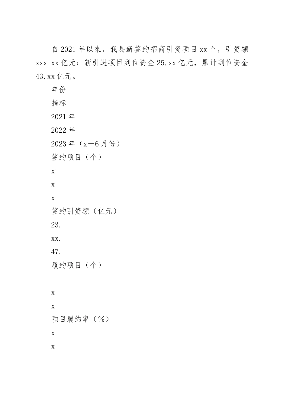 招商引资工作调研报告_第2页