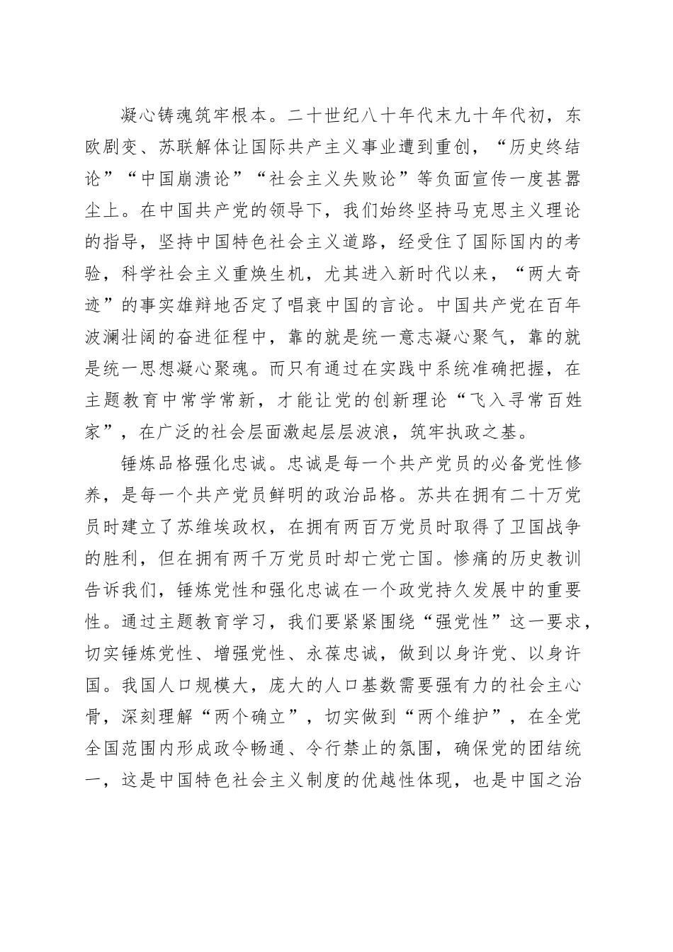 专题党课：深刻领会主题教育的“十二字诀”_第2页