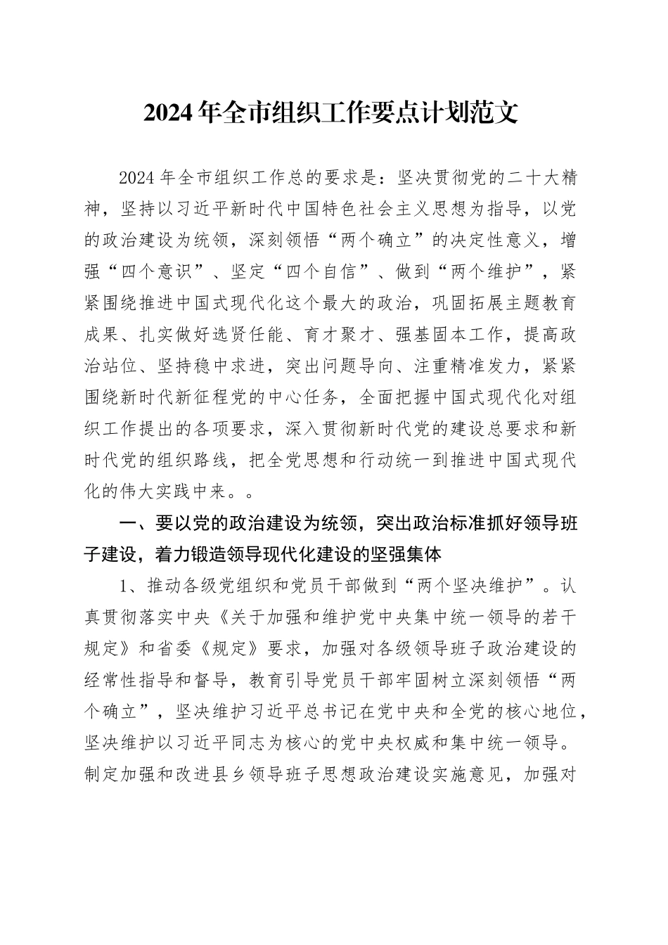 2024年市组织工作要点计划20240223_第1页