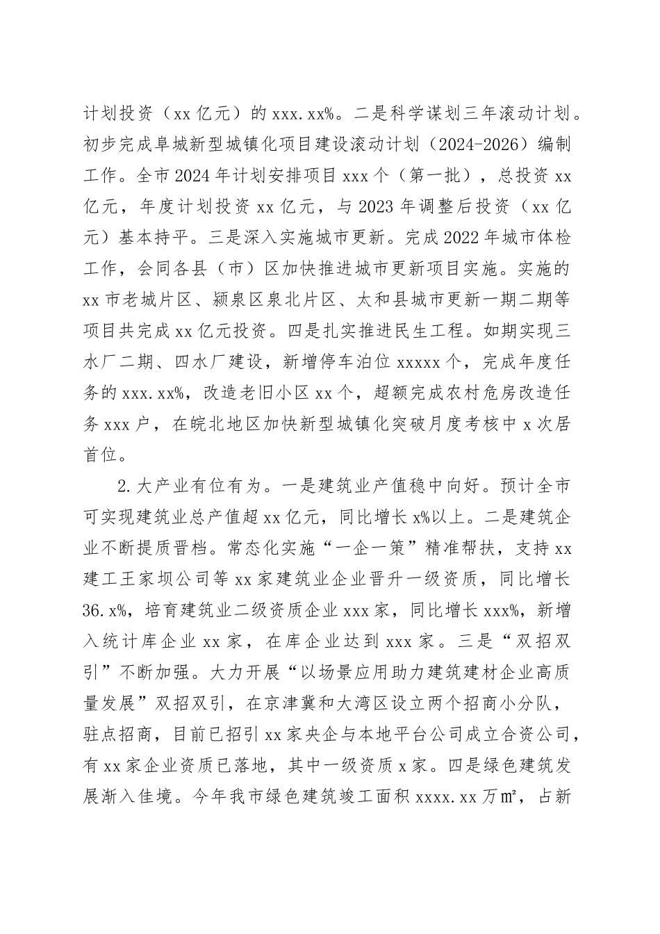 市城乡建设局2023年工作总结和 2024年工作谋划（20240112）_第2页