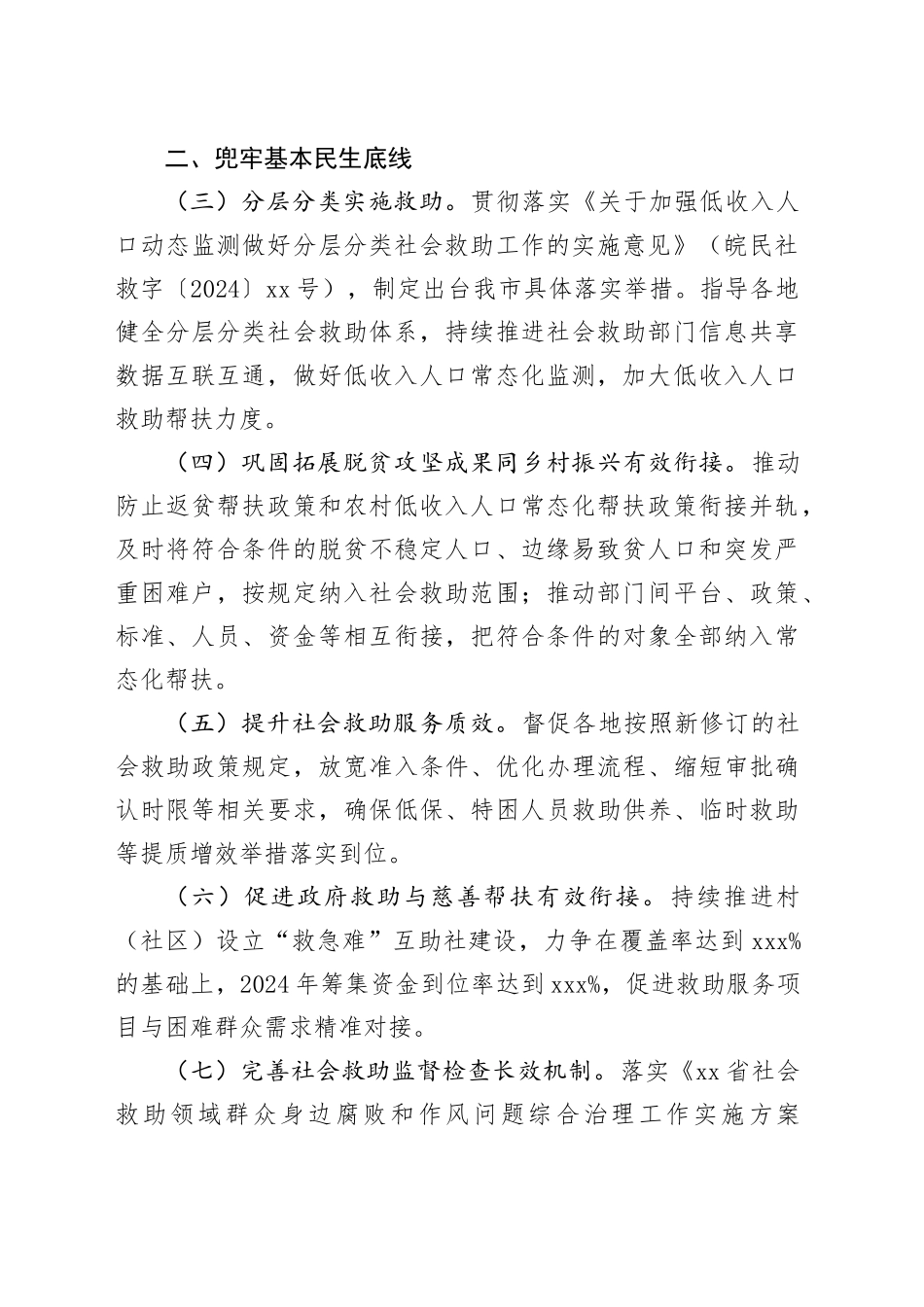 市民政局2024年工作要点（20240328）_第2页