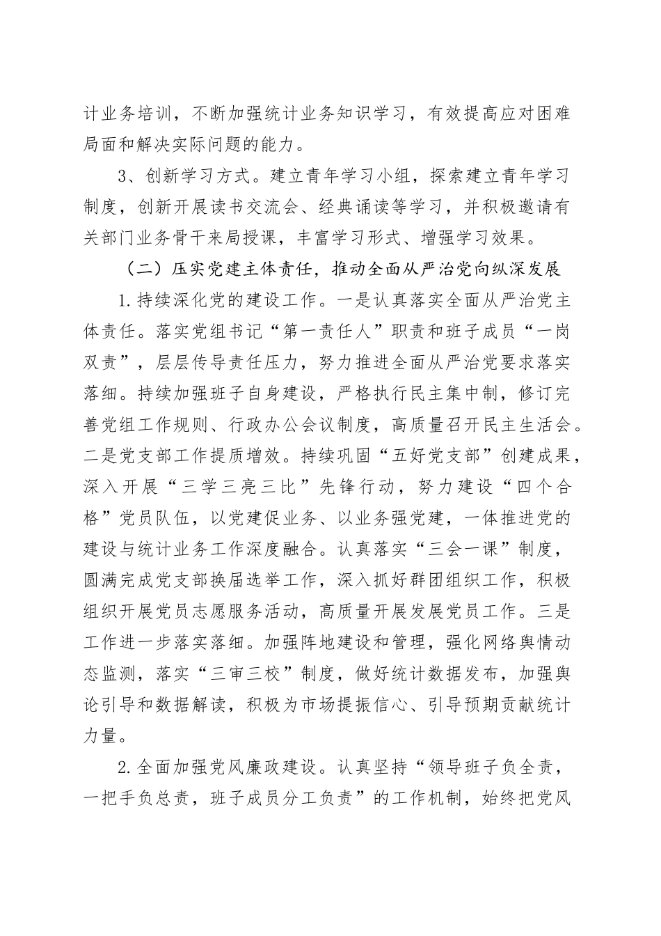 市统计局2023年工作总结（20240129）_第2页