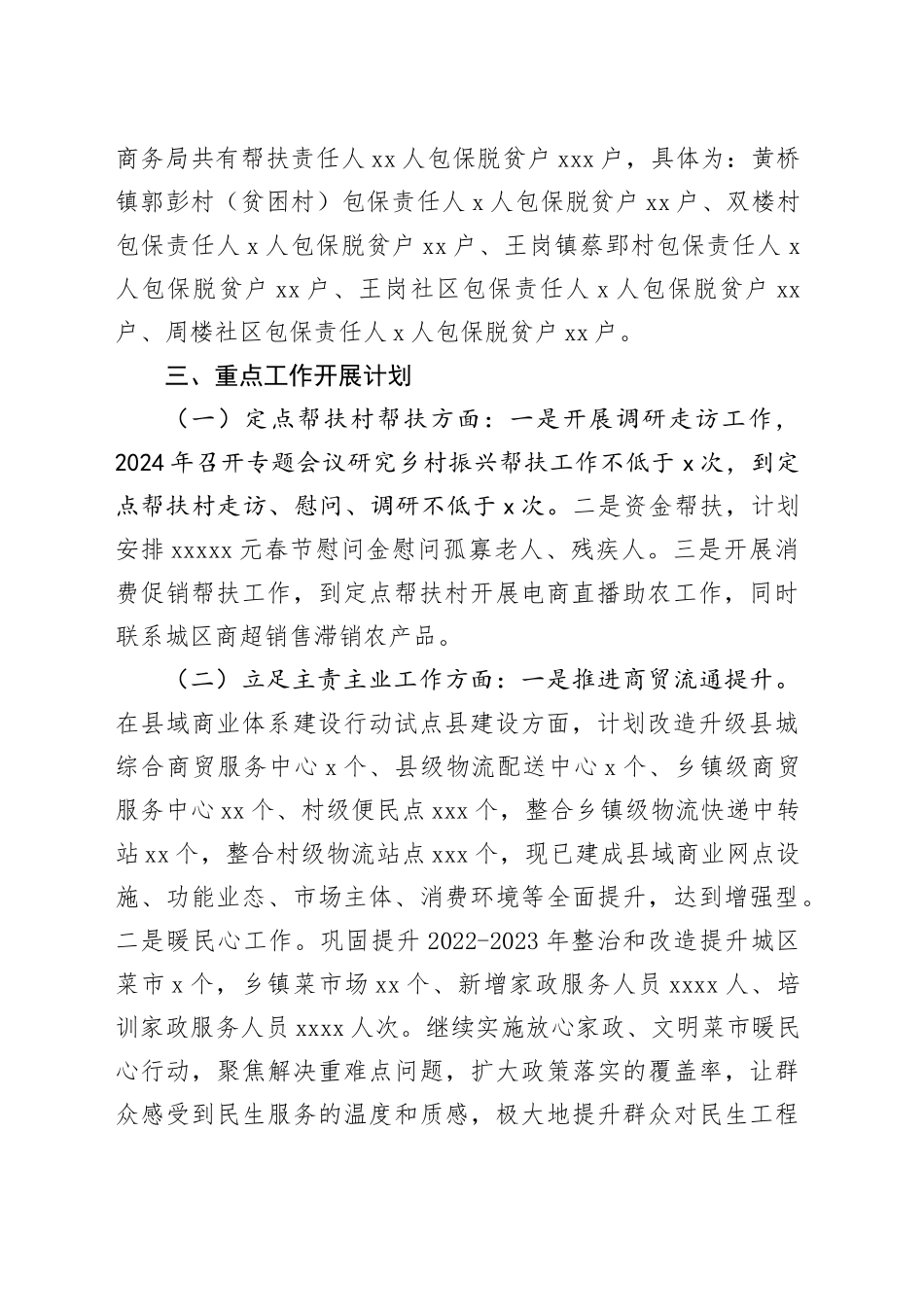 县商务局2024年定点帮扶工作计划（20240428）_第2页