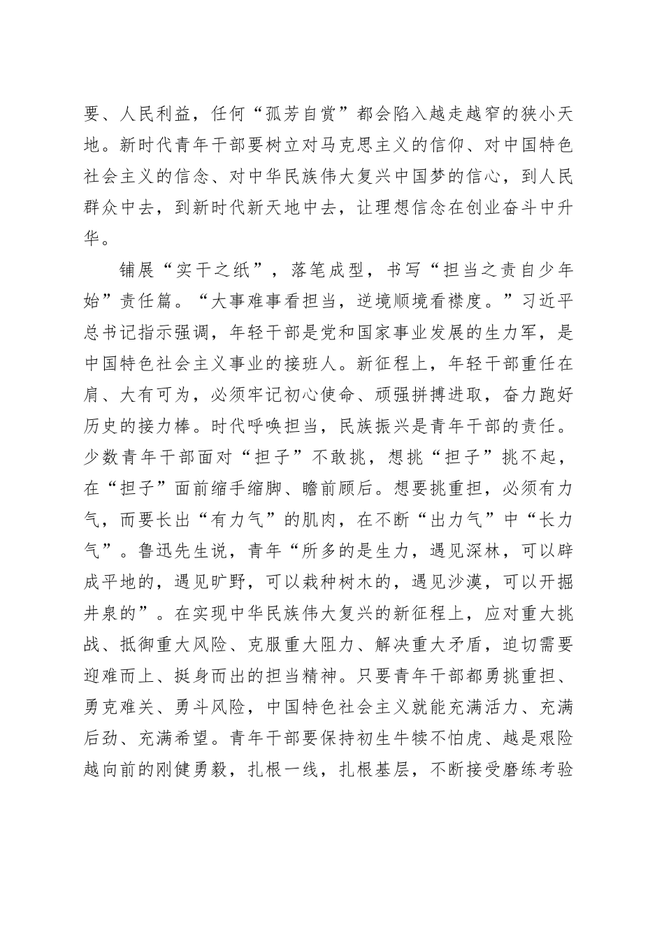续写新时代“青年干部说”_第2页