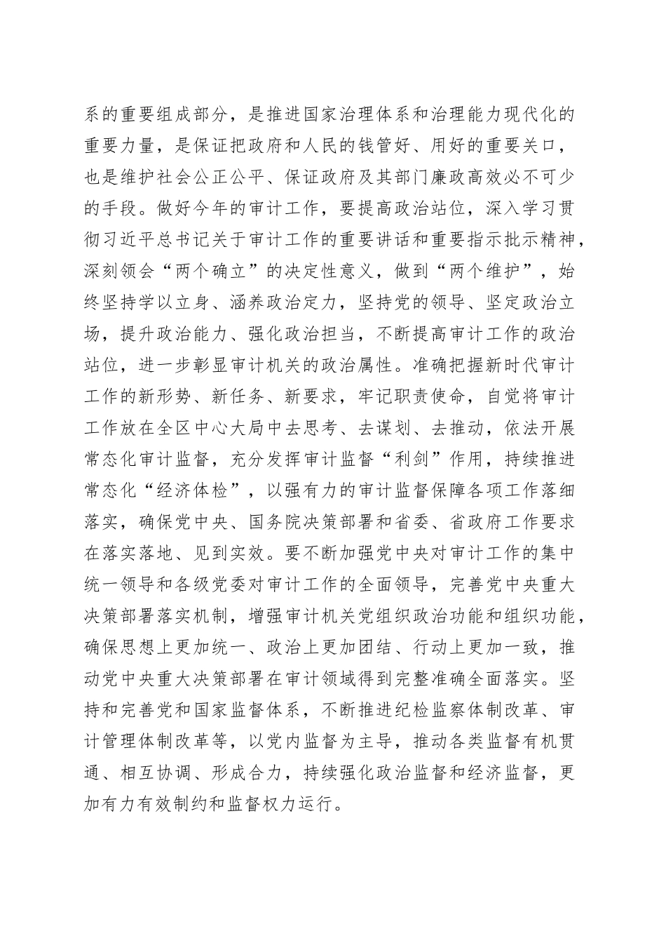 在2024年审计工作会议上的讲话_第2页