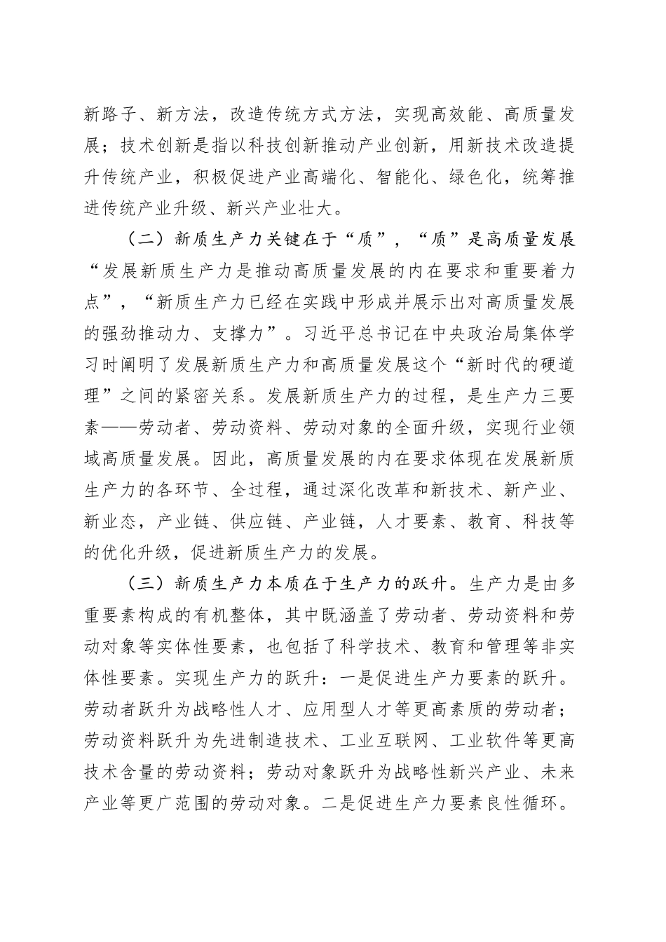 在市新质生产力研讨会上的交流发言(1)_第2页