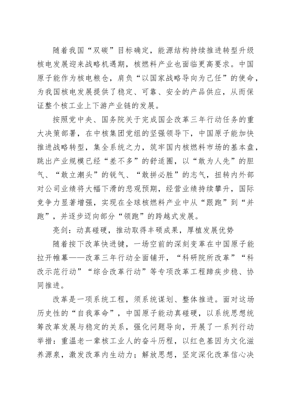 中国原子能：构建核燃料双循环新发展格局_第2页