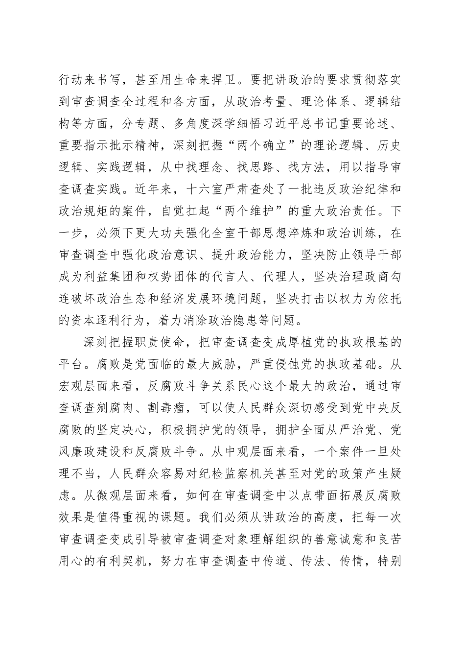 纵深推进新征程审查调查高质量发展_第2页