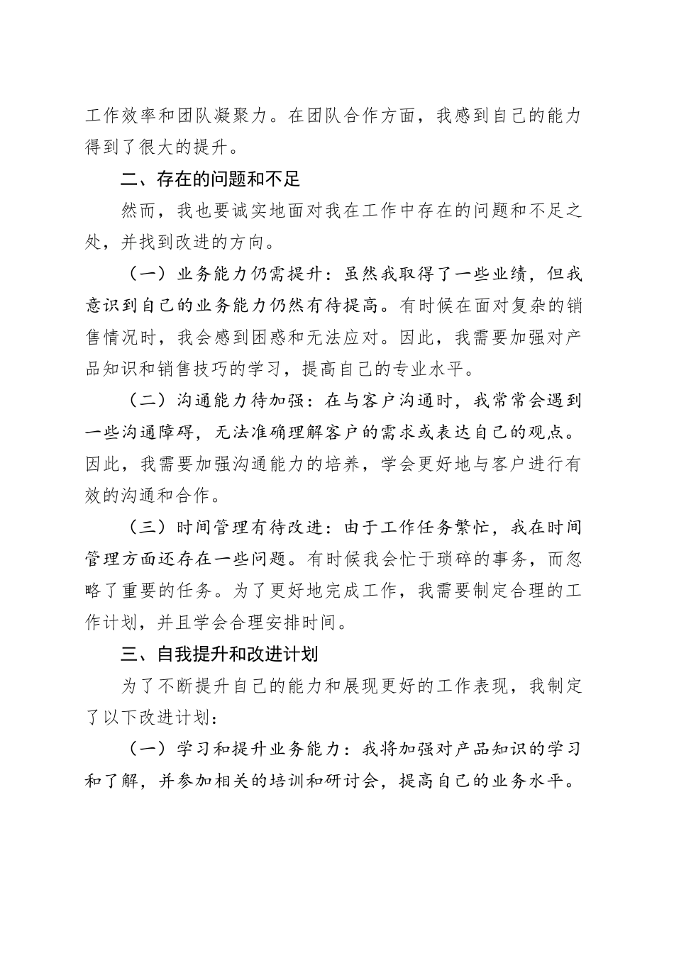 2024年公司业务员年终工作总结范文_第2页