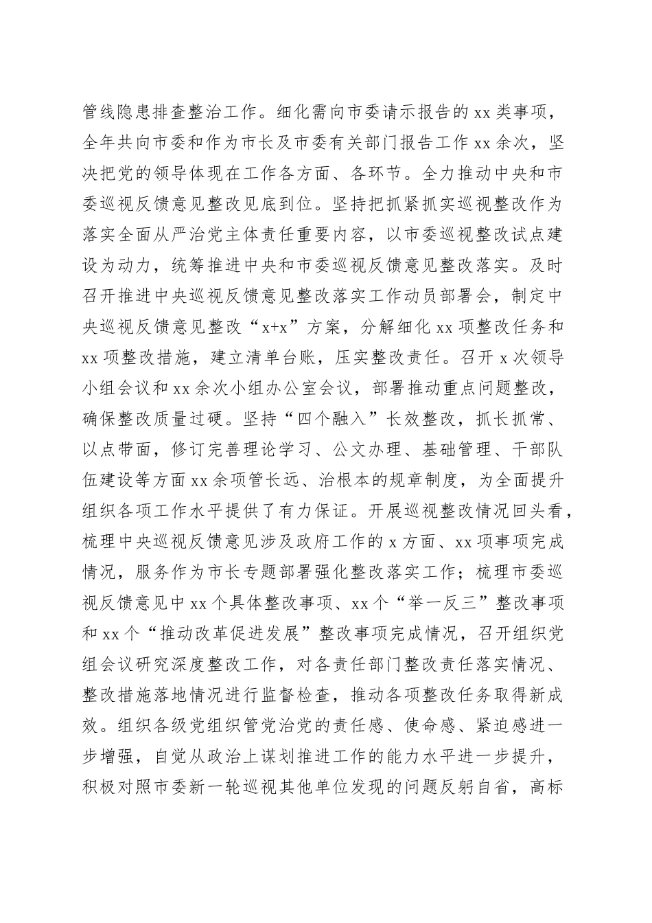 2024市长全面从严治党责任报告（8647字）_第2页