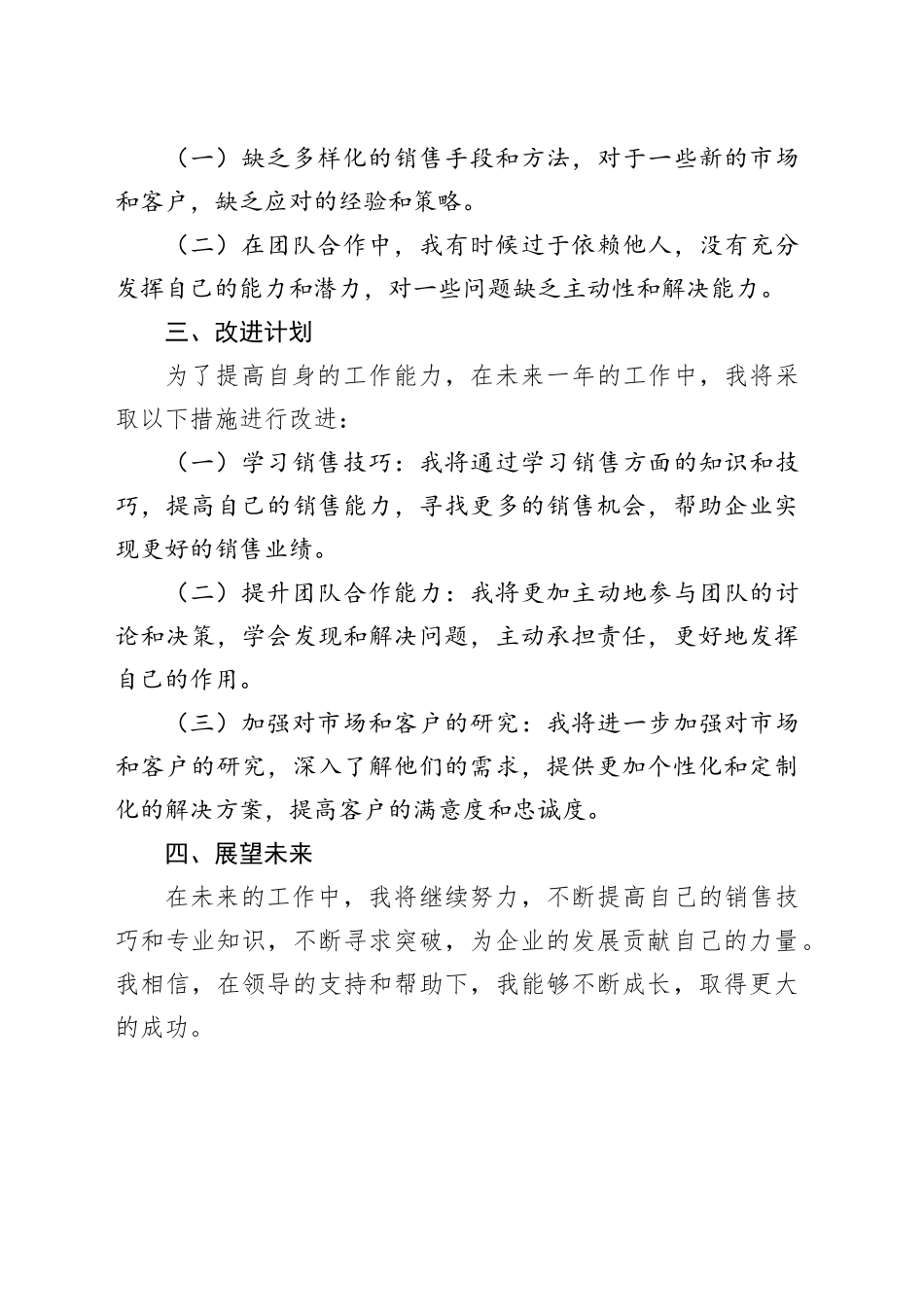 公司业务员年终工作总结标准范文_第2页