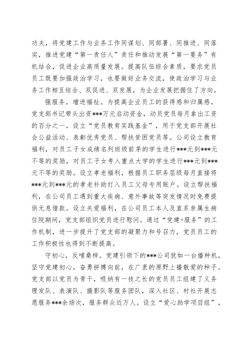 强根铸魂谋发展 不忘初心显担当——党建工作经验做法_第2页