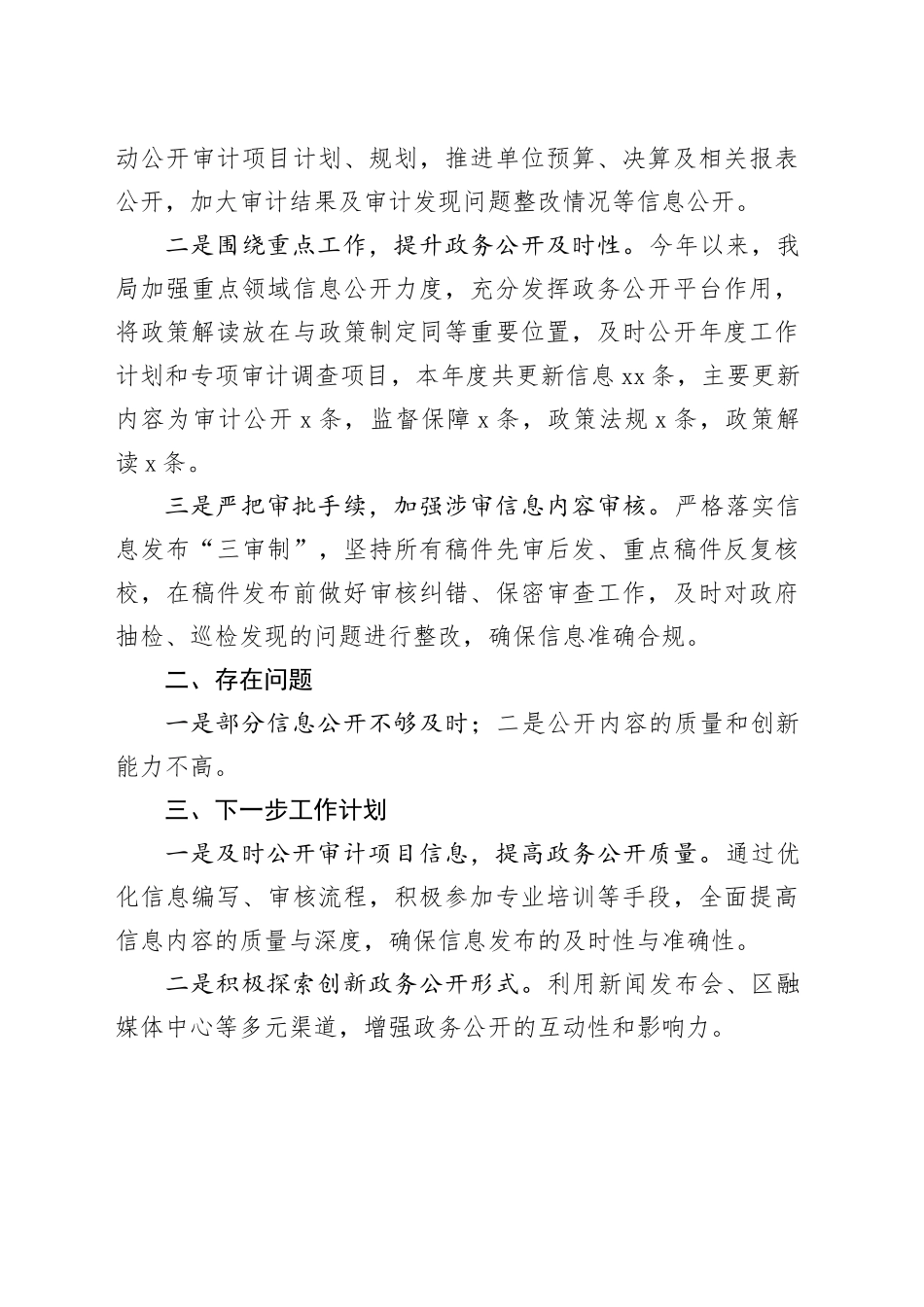 审计局2024年工作总结合集（8篇）_第2页