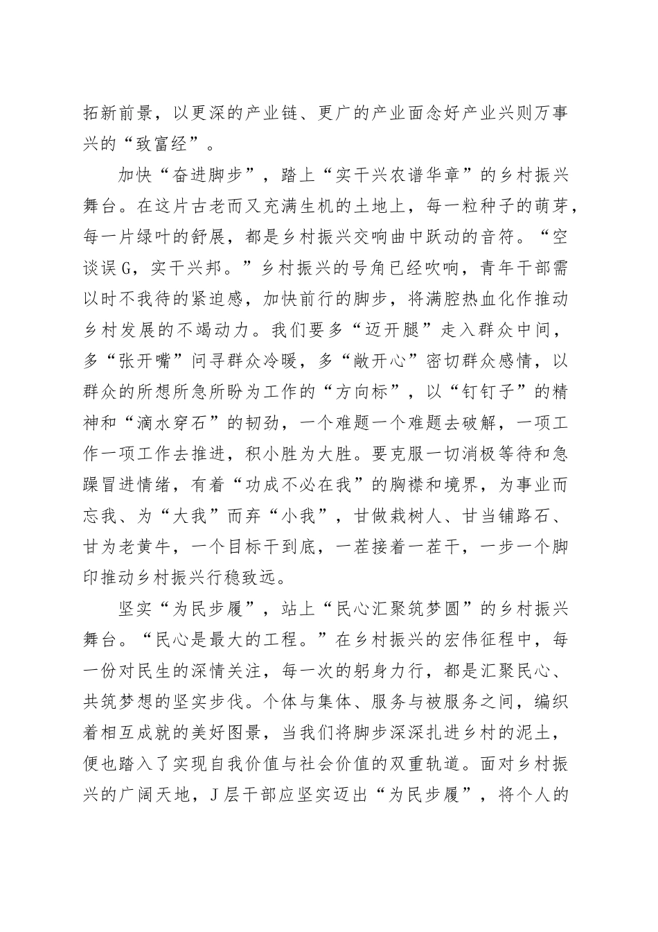乡村振兴交流发言材料_第2页