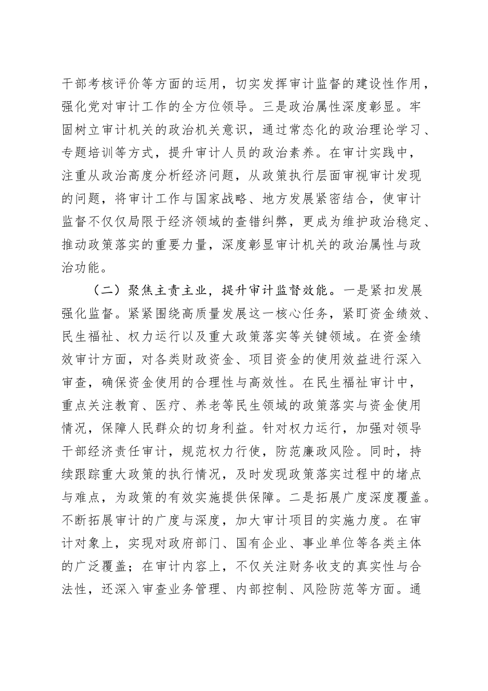 在2024年度审计工作会议上的工作报告_第2页