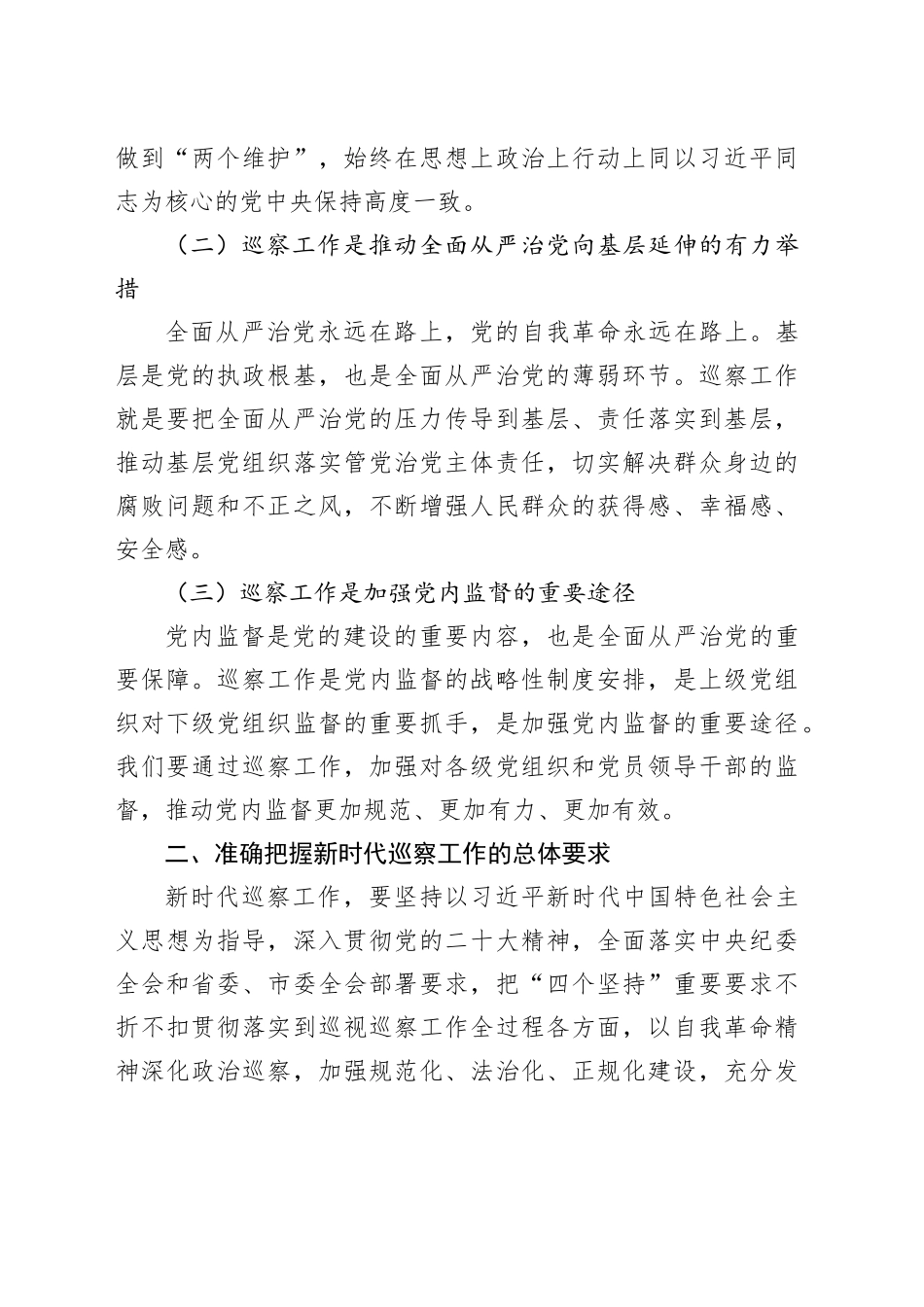 在2025年全市巡察工作推进会上的讲话_第2页