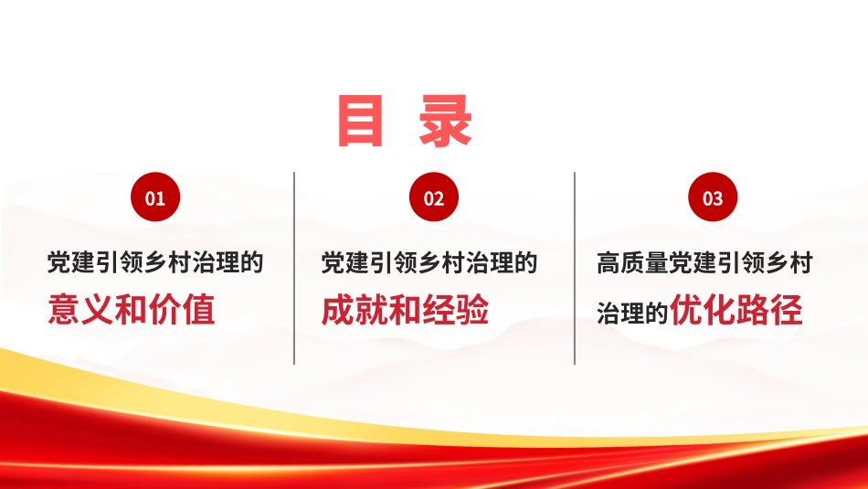 党课PPT课件含讲稿：推进乡村治理高质量党建引领是关键30_第2页