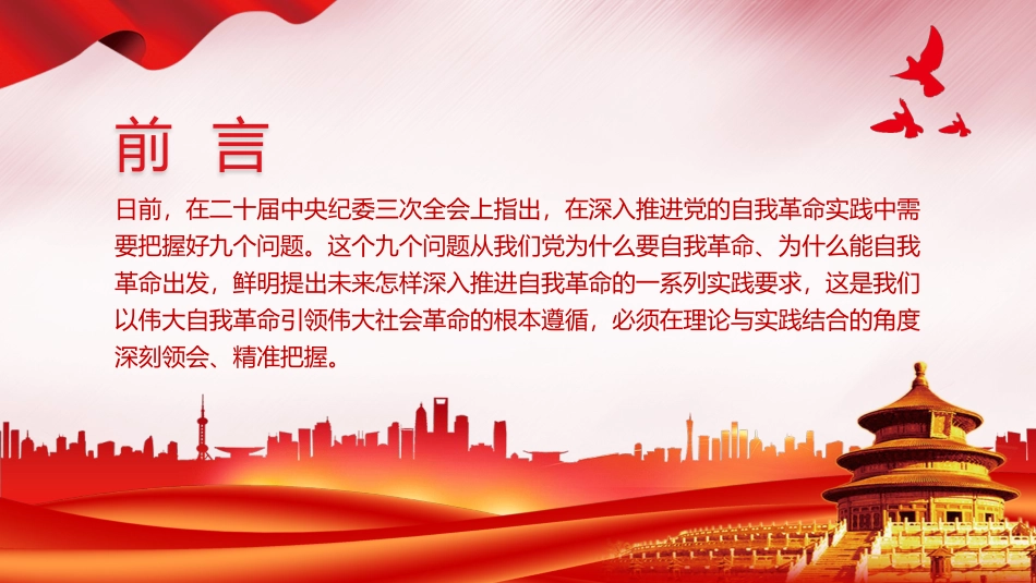 推进党的自我革命之实践要求党课教育课件PPT（20240329）_第2页