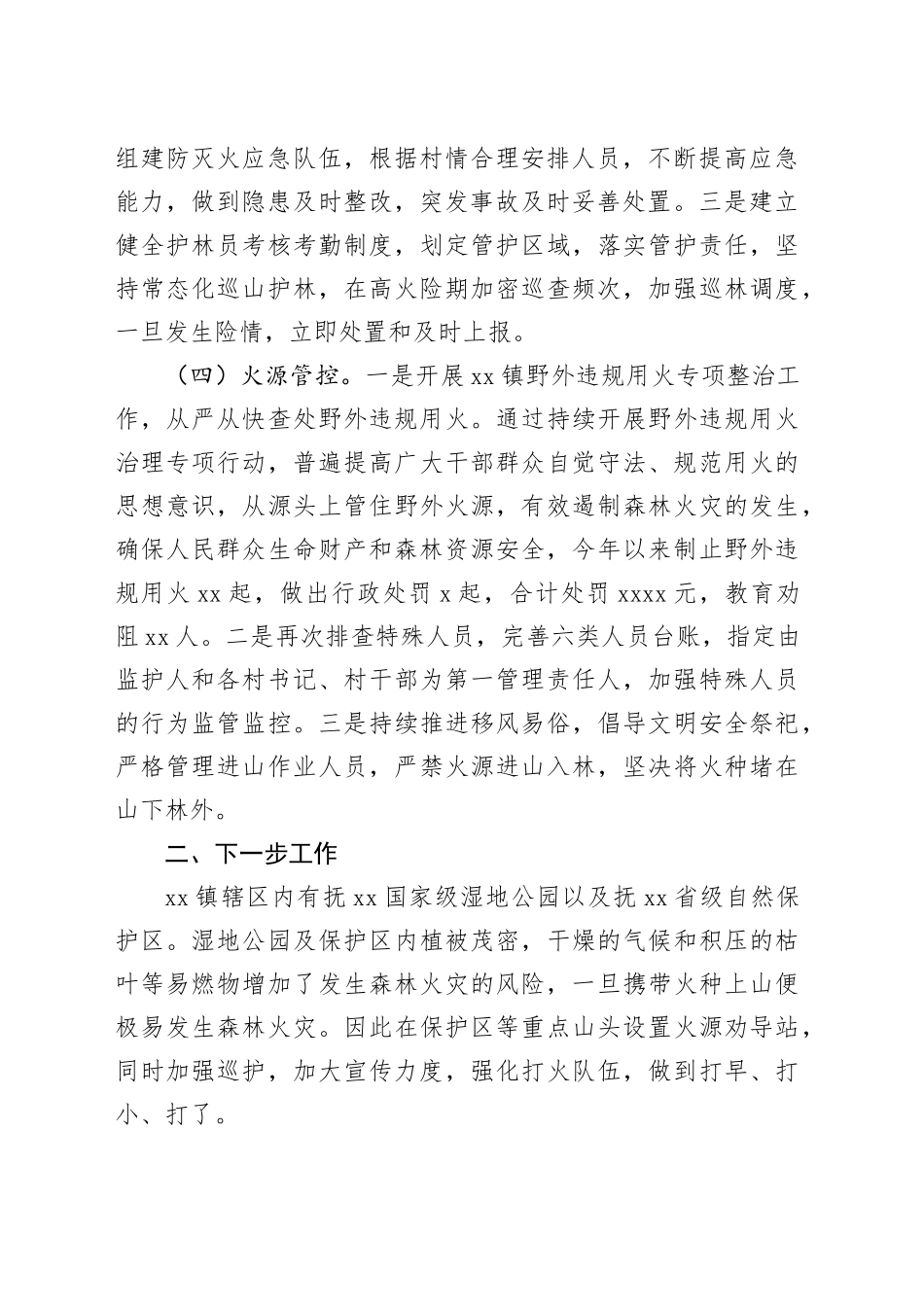 镇2025年森林防火工作总结_第2页